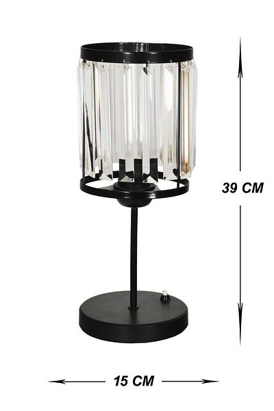 VENON Zeynur Table Lamp - Kt Black Güven Chandelier