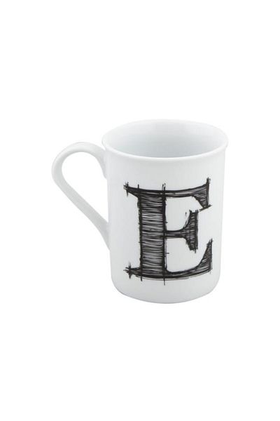 Porland Porcelain Mug with Letters