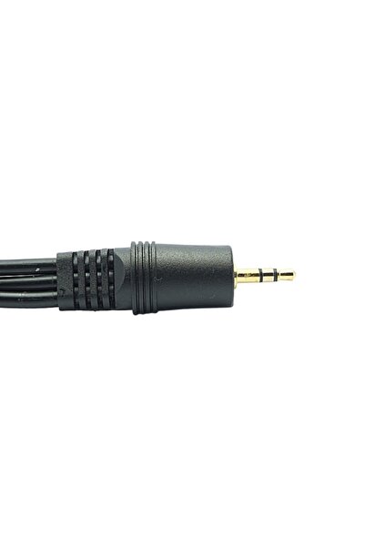 Anex 1 Stereo 3.5mm Erkek, 3 Stereo 3.5mm Dişi Ses Dağıtıcı Aux Kablo 30cm