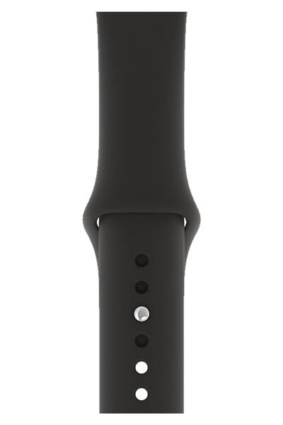 zore Apple Watch 38/40 mm Uyumlu Siyah Silikon Spor Kordon