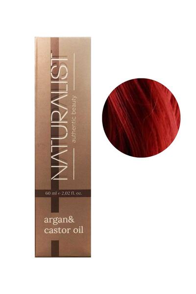 Naturalist Kalıcı Saç Boyası 60 ml - 6.66 Yakut Kızıl 8682241390557