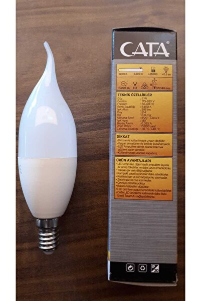 Cata Ct 4080 7w Led Bujı Ampul