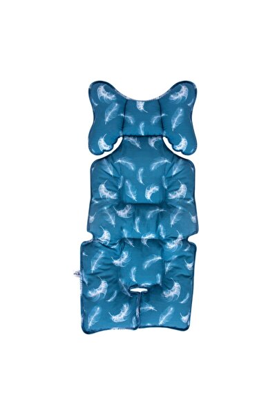 Sevi Bebe وسادة عربة الأطفال ومقعد السيارة - أزرق قياسي