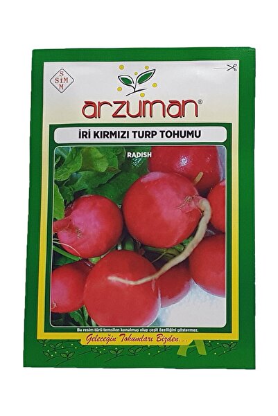 Arzuman Tohum Iri Kırmızı Turp 10 gr