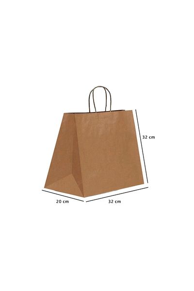 MOTTO Τσάντα με στριφτάρι 20x32x32cm (25 Τεμάχια)