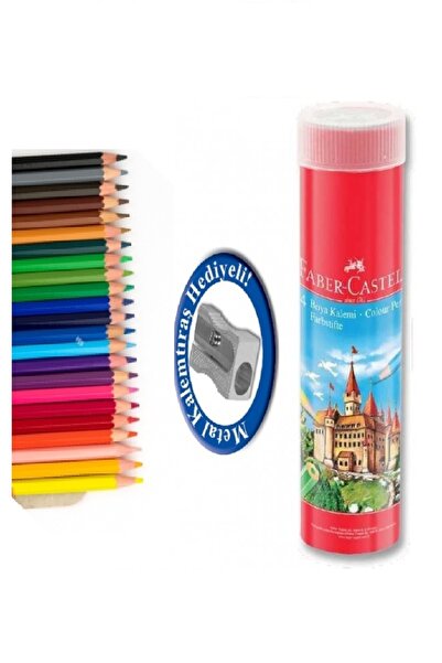 Faber Castell Metal Tüpte Kuru Boya 24 Renk