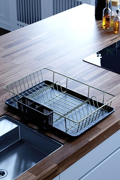 Teknotel TEK KATLI BULAŞIKLIK TABAKLIK ALTIN SARI KB003