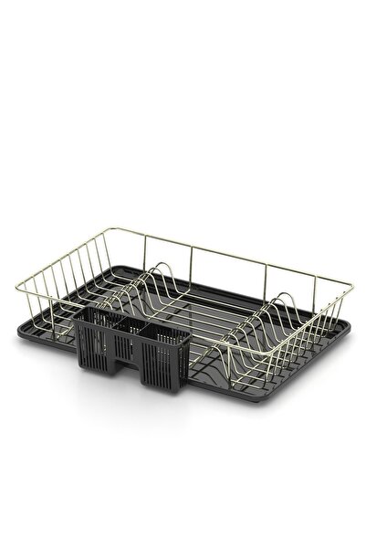 Teknotel TEK KATLI BULAŞIKLIK TABAKLIK ALTIN SARI KB003