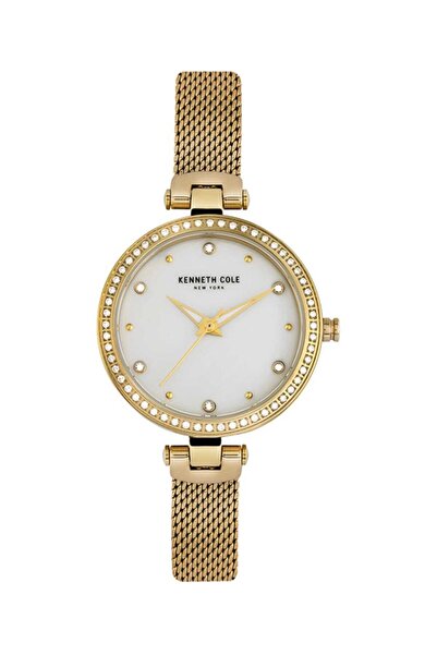 Kenneth Cole Kc50541003 Solmaz Çelik Kasa Gold Kadın Kol Saati