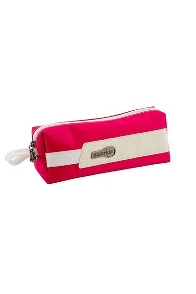 Kalemlig Xıon Middle Imperteks Fabric Single Compartment Pen Bag Pink