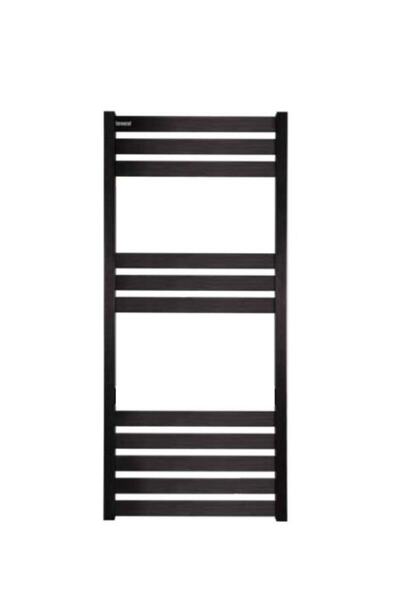 ULUMAK Siyah Mat Alüminyum Havlupan 50*1100 Cm Termorad Petsa Slim