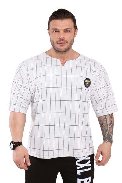Big Sam Oversize Ecru Training T-Shirt 3130