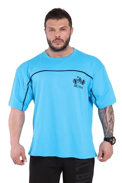 Big Sam Oversie Sports T-shirt Wide Cut Cotton 2803