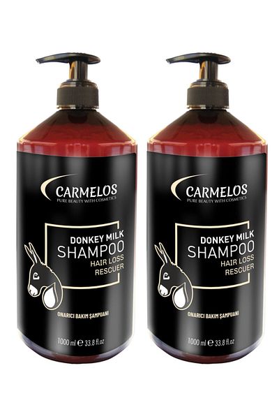 Carmelos Donkey Milk Shampoo 1000 ml 2 Pieces