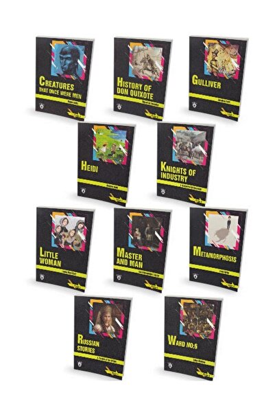 Dorlion Yayınları Engleska priča - Nivo 4 - 10 knjiga