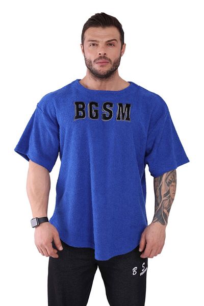 Big Sam Men's Towel Rag Top Thick Training T-Shirt 3303
