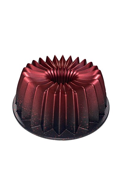 ENCA Döküm Granit Yıldız Kek Kalıbı Bordo