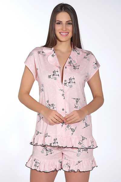 Sevim Set pantaloni scurți pentru damă