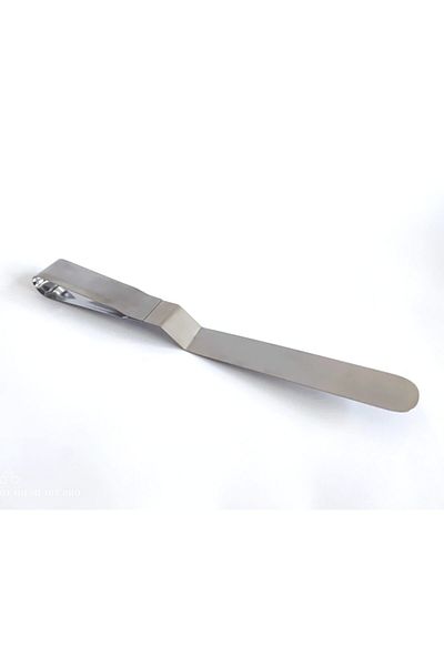 Nar kalıp 20cm Medium Size Narkalıp Metal Handle Oblique Pastry Spatula