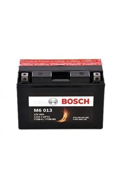 Bosch M60013 Yt9b-bs 8 Amper Agm Motosiklet Aküsü