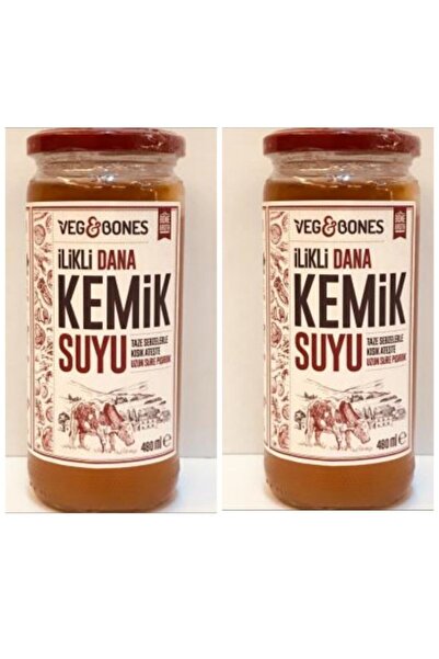 Veg&Bones Ilikli Kemik Suyu 480 ml × 2 Adet