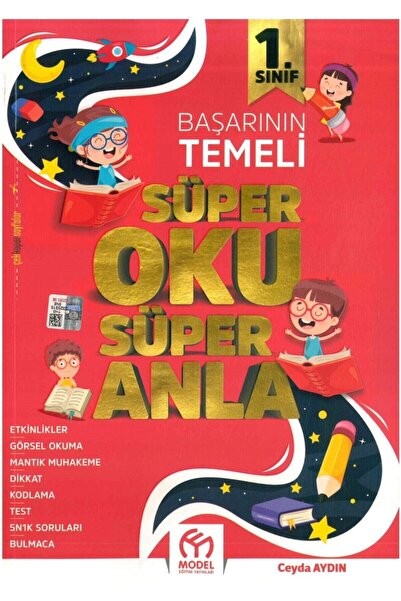 Model Eğitim Yayınları Model Eğitim 1. Sınıf Süper Oku Süper Anla