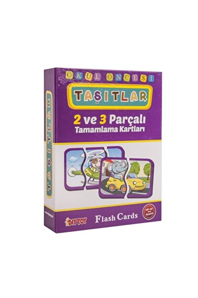 kaan oyuncak Taşıt Tamamlama Flash Kart