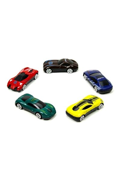 Sunman Oyuncak Metal Araba 1*72 Seti 5 Parça