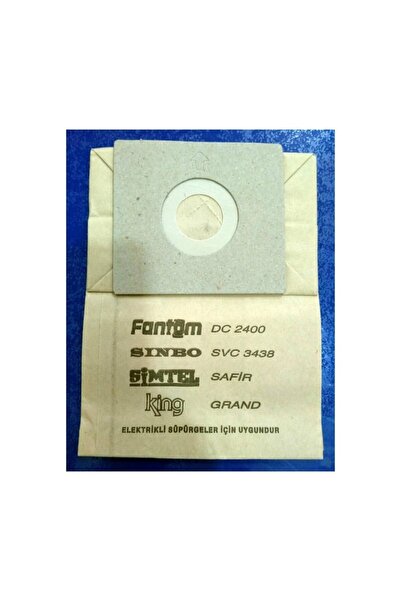 Supurgeavm Σακούλες σκόνης για ηλεκτρική σκούπα Sinbo Svc Compatible 10 τεμαχίων - 3417 3427 3431 3438 3449