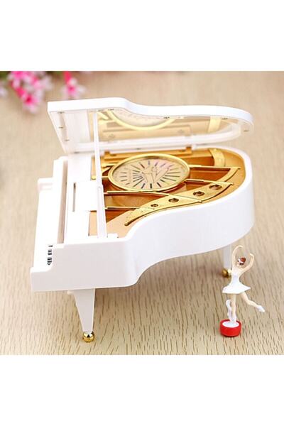 Raicon Balerinli Klasik Piyano Müzik Kutusu 14 cm