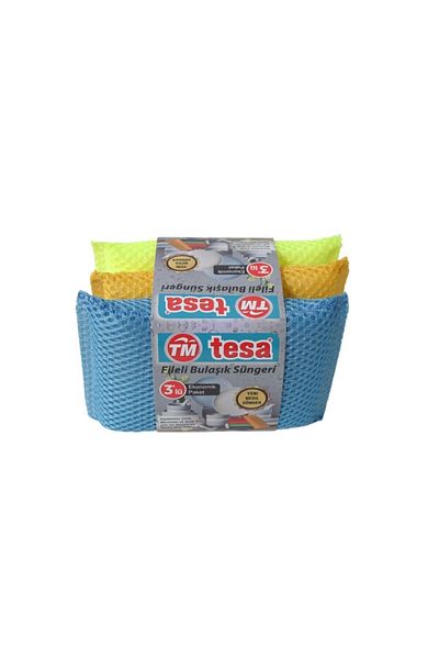 Tesa 3-Piece Mesh Sponge Tm-460