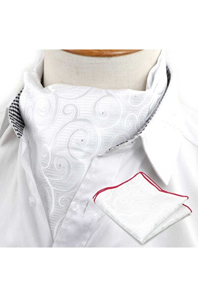 Aziz Kalem Ascot Kravat Fular No25