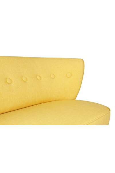 Ze10 Design Bienville Loveseat İkili Kanape Sarı