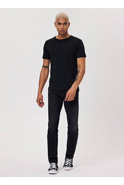 Lee Cooper Ανδρικό μπλουζάκι Crew Neck Black 232 Lcm 242061 Gael Black