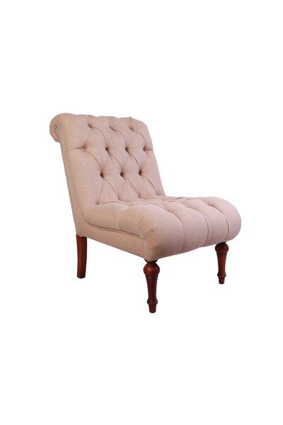 Ze10 Design San Jose Tekli Koltuk Sütlü Kahve