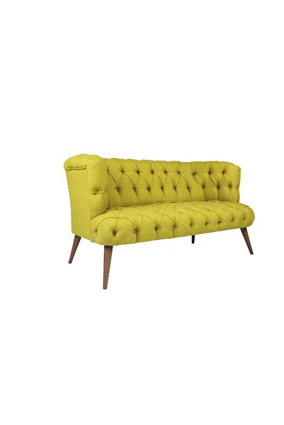 Ze10 Design Waest Monroe Loveseat İkili Kanape Fıstık Yeşili