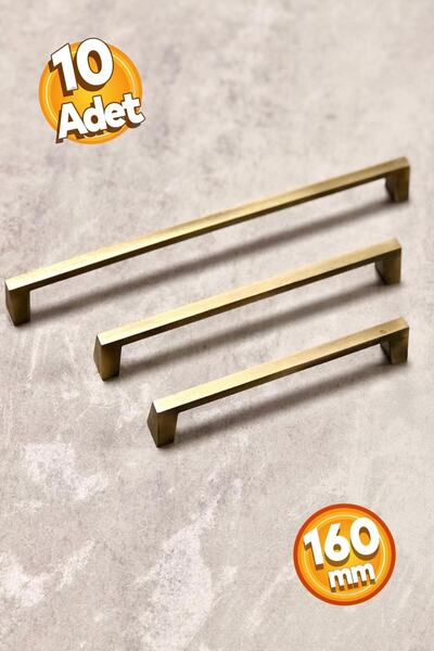 EGESEL Lüx Dolap Çekmece Kulpu Vito Model 10 Adet 160mm Mobilya Kulp 1. Sınıf...