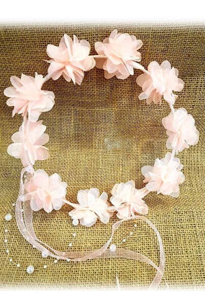 ecrin tuhafiye hobi Lazer Çiçekli Halka Taç