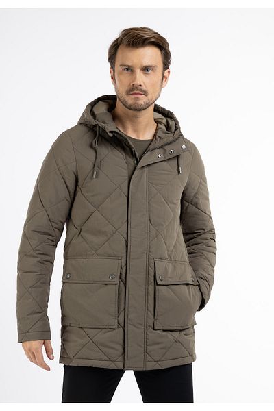 Dreimaster Vintage Übergangsjacke mit leichter Wattierung Teylon