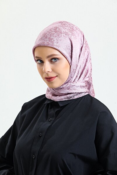 Sarar Kadın Tesettür Parlak Desenli Pamuklu Abiyelik Eşarp