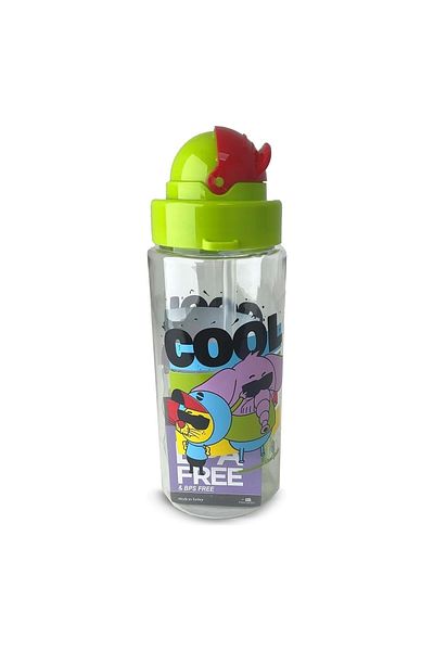 Gıpta Kral Şakir (cool) Nutrition Bowl with Straw and Tritan Flask Set