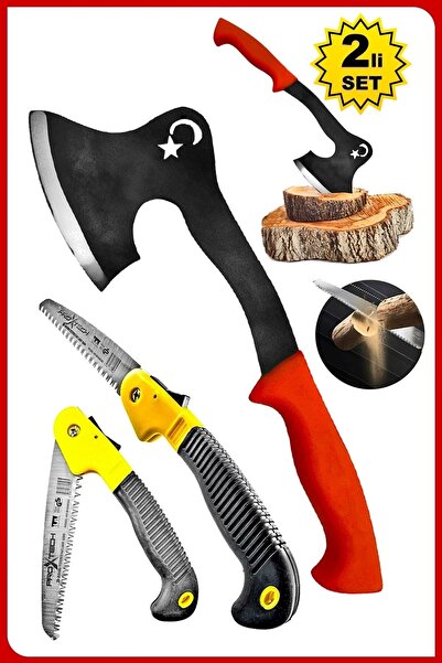 PROXTECH Kamp Baltası Odun Kesme, katlanır Emniyetli El Testeresi Bahçe Budam...