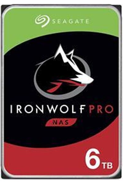 Seagate Ironwolf Pro 6 Tb 7200rpm 256mb Sata3 300tb/y Rv Nas (st6000ne000)