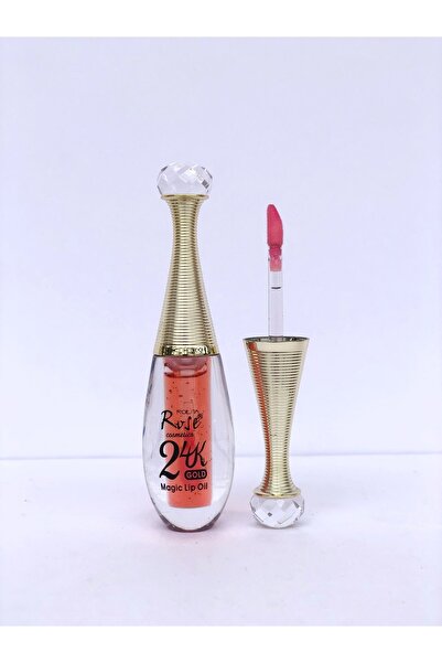 Roesıa Rose Cosmetics Rose 24k Gold Sihirli Dudak Parlatıcı & Magic Lip Oil