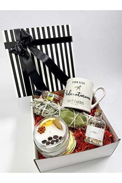 AURAGIFTT Gülümseten Konsept Hediye Kutusu, Doğum Gününe, Kadınlara, Arkadaşa...