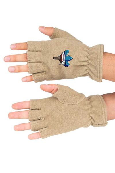 herotasarım Mănuși de iarnă cu imprimeu înghețată Polar - Bll3584