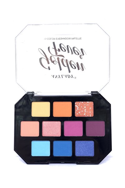 Roesıa Rose Cosmetics Rose Golden Feves 10'lu Göz Farı