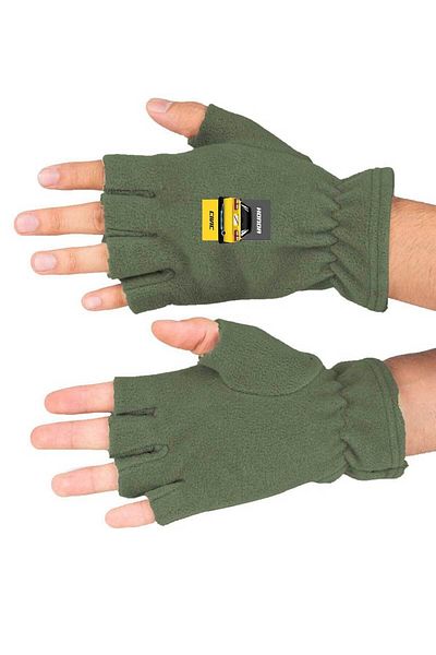 herotasarım Winter Civic Printed Cutout Fleece Gloves - Bll3702