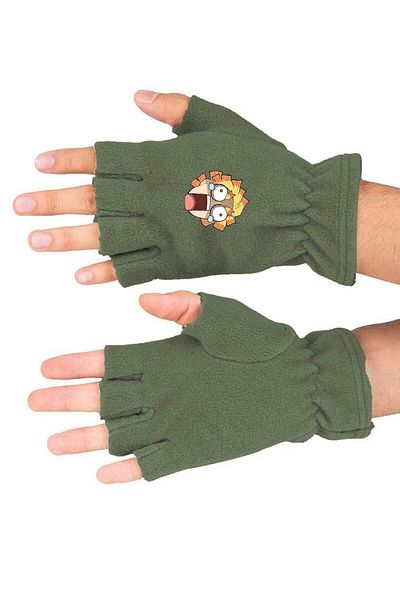 herotasarım Γάντια με στάμπα Naruto - Winter Cutout Fleece, BL3675