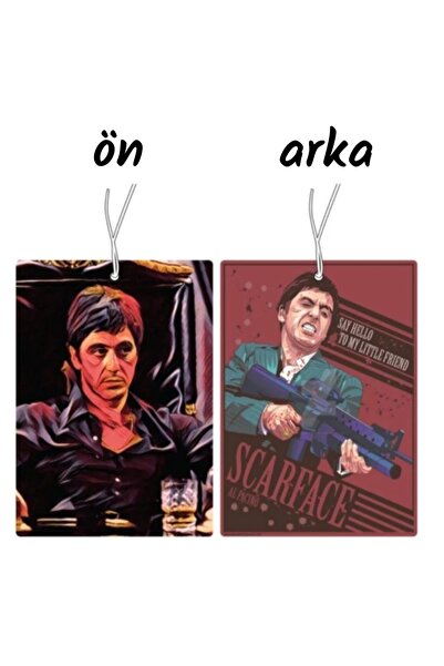 Genel Markalar Scarface Tasarımlı Dekoratif Oto, Ev, Ofis Kokusu Ve Aksesuarı